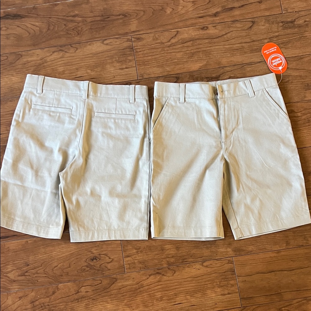 Wonder Nation Kids Beige Casual Shorts